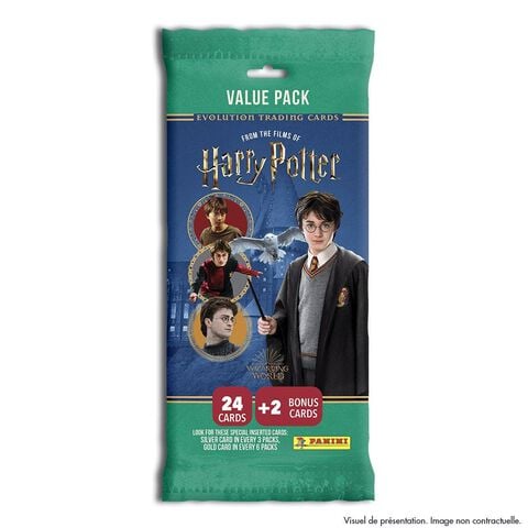 Cartes Panini - Harry Potter - Evolution Tc 24 Cartes   2 Cartes Bonus